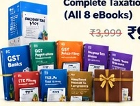 Complete set of eight Taxation Seekho eBooks